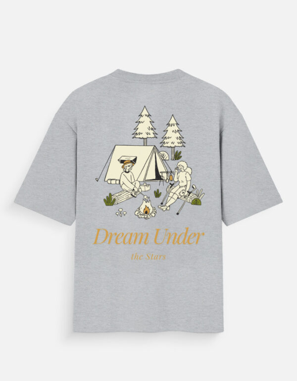 Dream Under the Stars Oversized T-Shirt Outdoor Lifestyle Streetwear