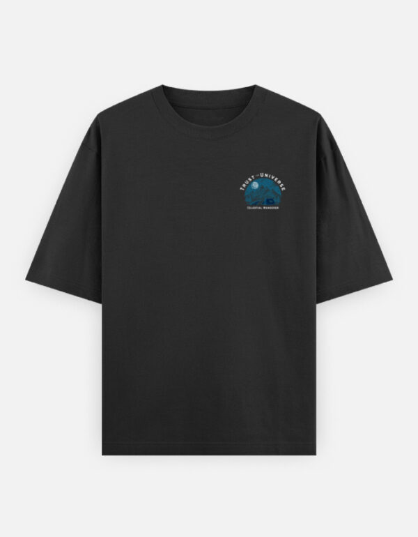 Trust the Universe Oversized T-Shirt Celestial Streetwear (100% Cotton)