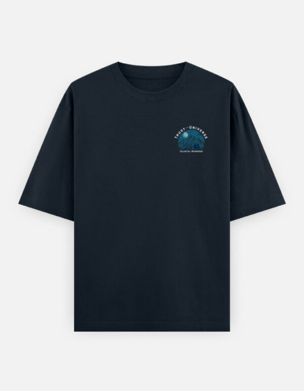 Trust the Universe Oversized T-Shirt Celestial Streetwear (100% Cotton)