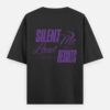 Silent Move Loud Results Oversized T-Shirt – Heavyweight 240 GSM Cotton Streetwear (Unisex)