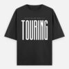 Touring Motorcycle Oversized Heavyweight T-Shirt – Adventure Rider Streetwear (Unisex, 240 GSM Cotton)