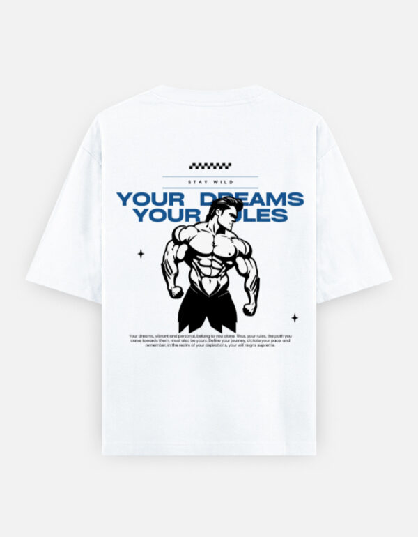 YOUR DREAMS YOUR RULES Oversized Heavyweight T-Shirt