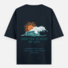 Ride The Waves of Life Oversized T-Shirt