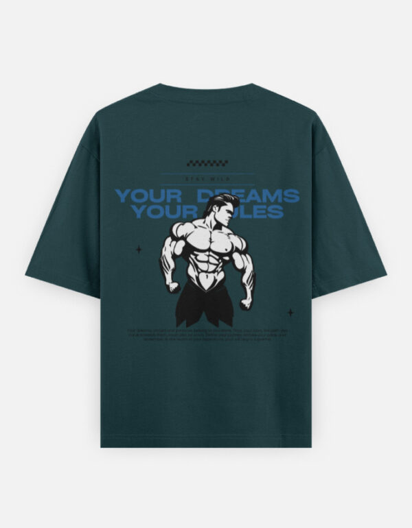 YOUR DREAMS YOUR RULES Oversized Heavyweight T-Shirt