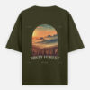 Misty Forest Oversized T-Shirt (Unisex)