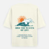 Ride The Waves of Life Oversized T-Shirt