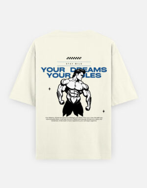 Back_2_c_61-32.jpg YOUR DREAMS YOUR RULES Oversized Heavyweight T-Shirt