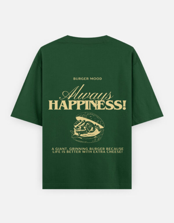 Burger Mood Oversized Unisex T-Shirt