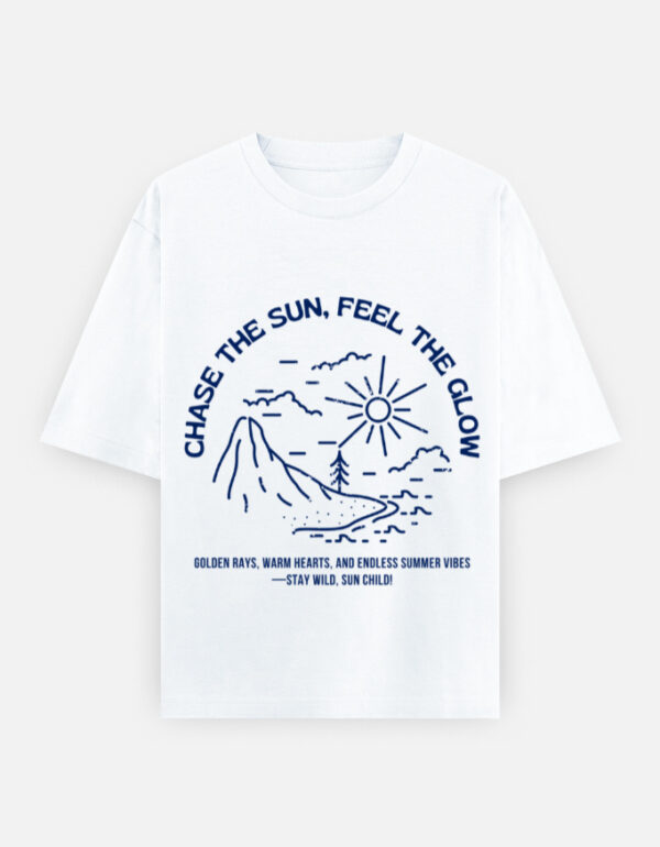 Chase The Sun Oversized Unisex T-Shirt