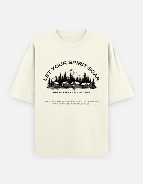 Let Your Spirit Soar Oversized Unisex T-Shirt
