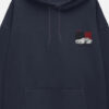 James Bond Car Oversized Hoodie – 400 GSM Heavyweight Cotton Streetwear (Unisex)